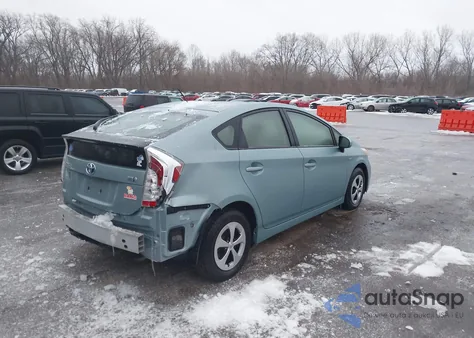 2013 Toyota Prius из США, поврежденный, VIN JTDKN3DU4D5683080